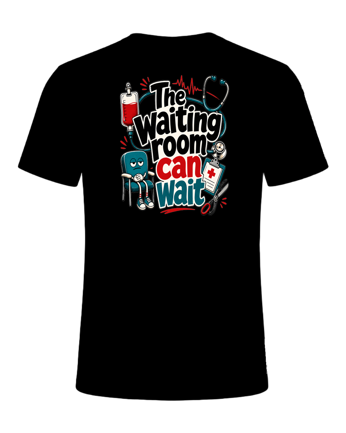 The waiting room can wait — Black