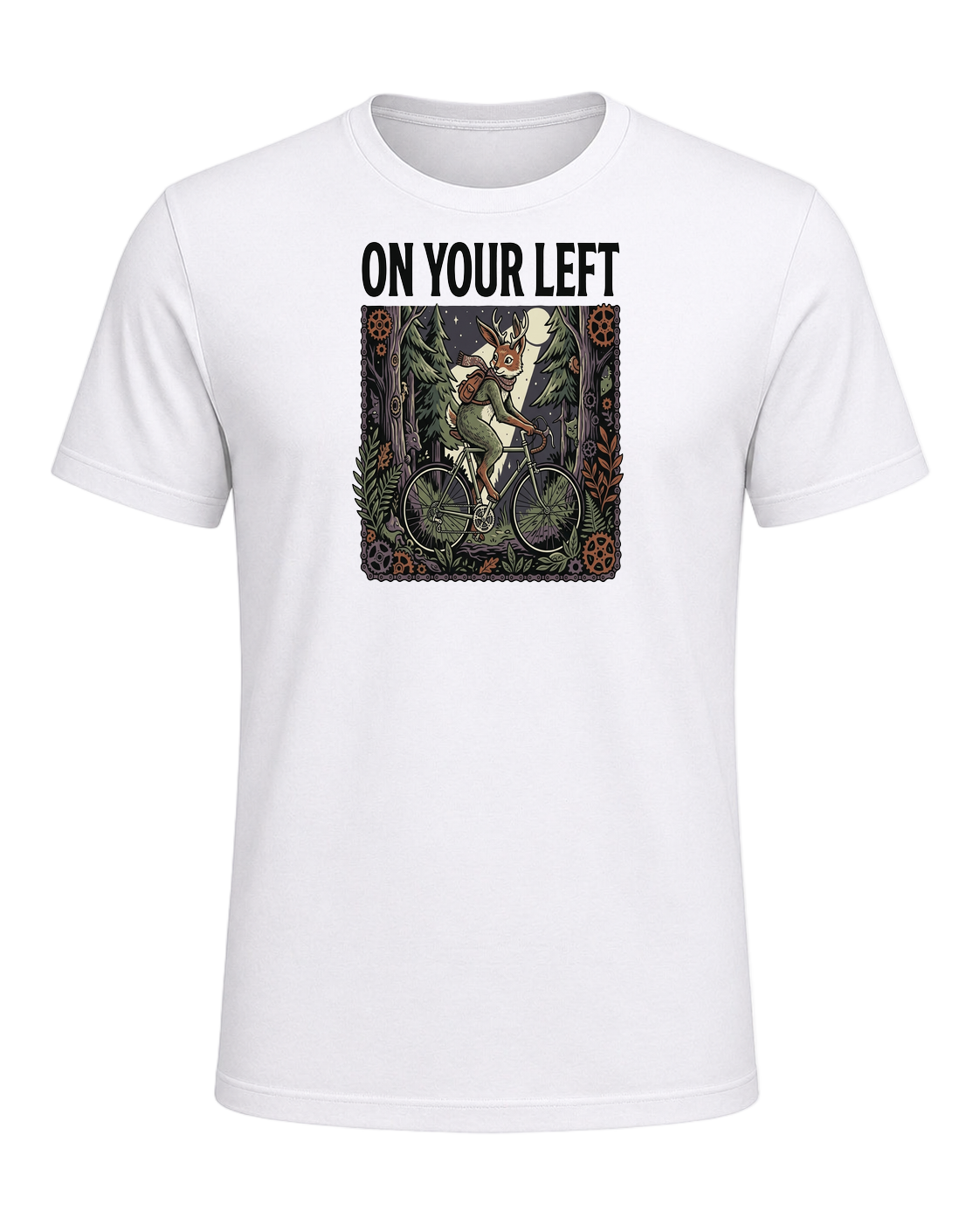 ON YOUR LEFT — White