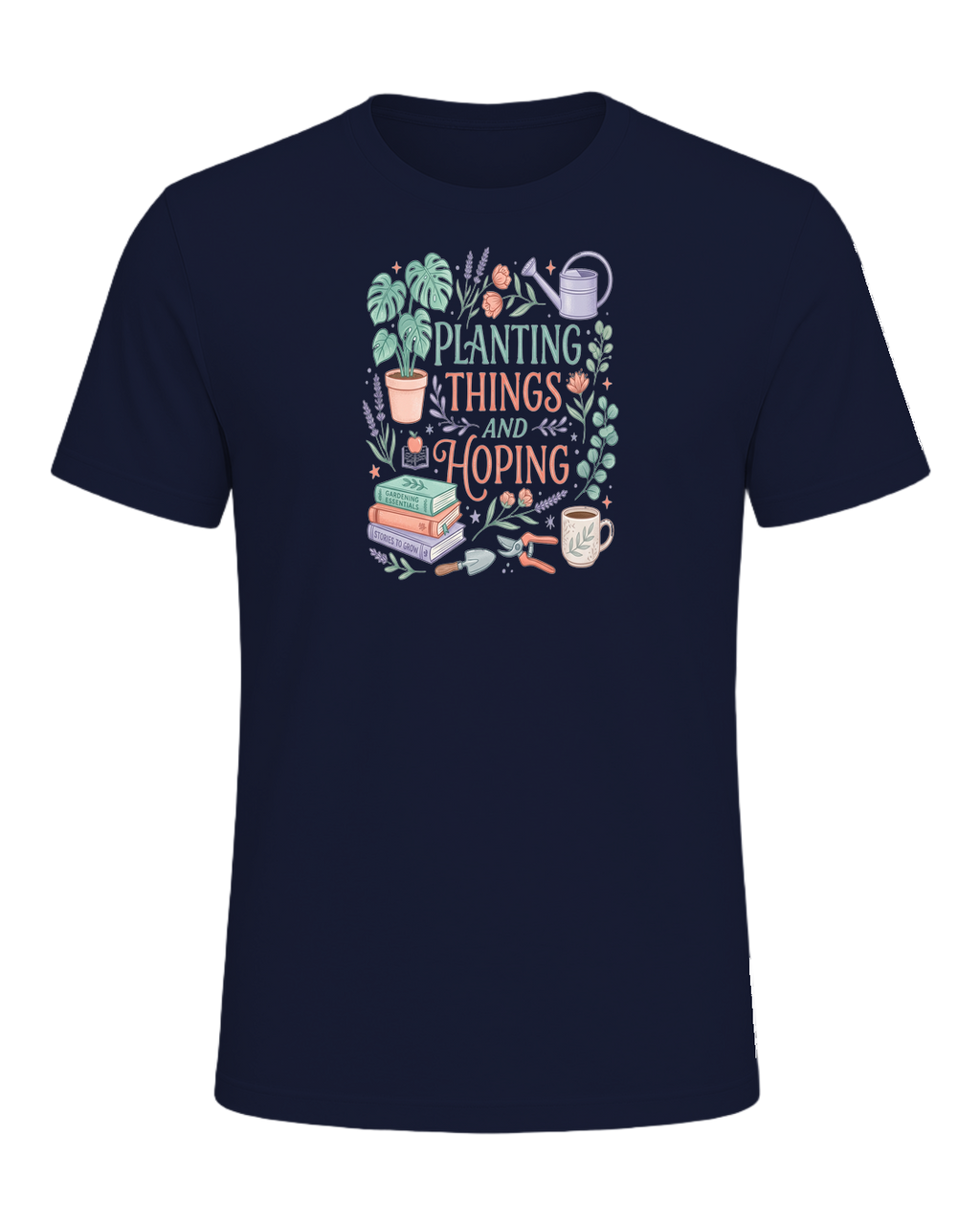 PLANTING THINGS AND HOPING — Navy