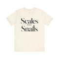 Reptile Gift T-Shirt — Scales Over Snails — t-shirt design