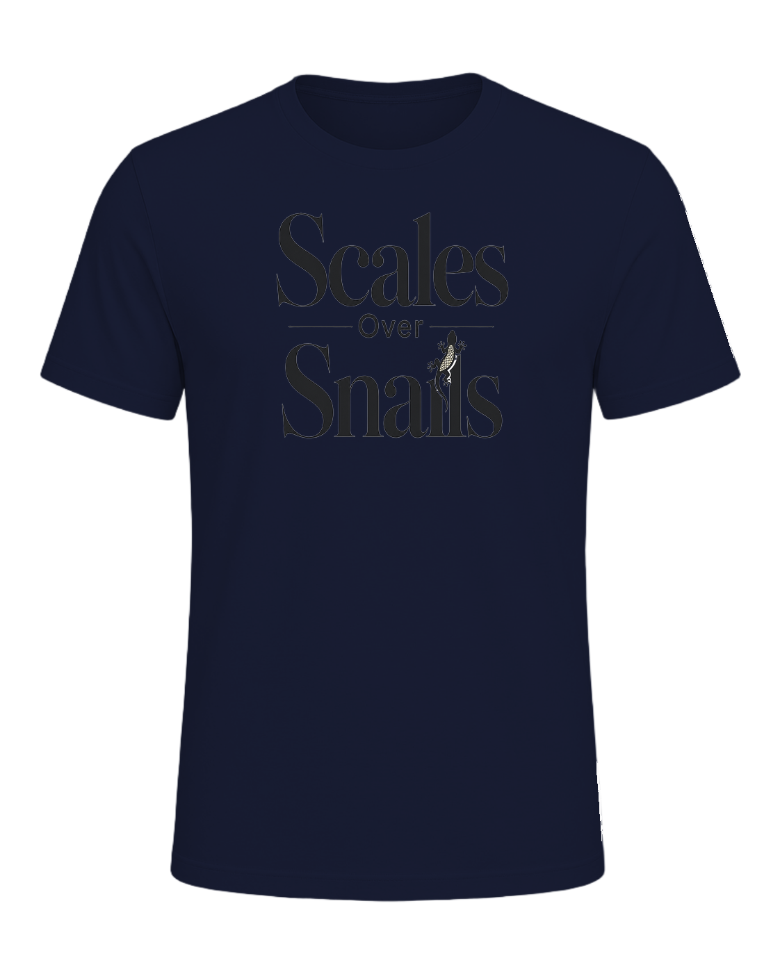 Scales Over Snails — Navy