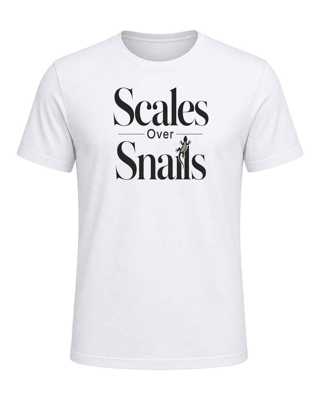 Scales Over Snails — White