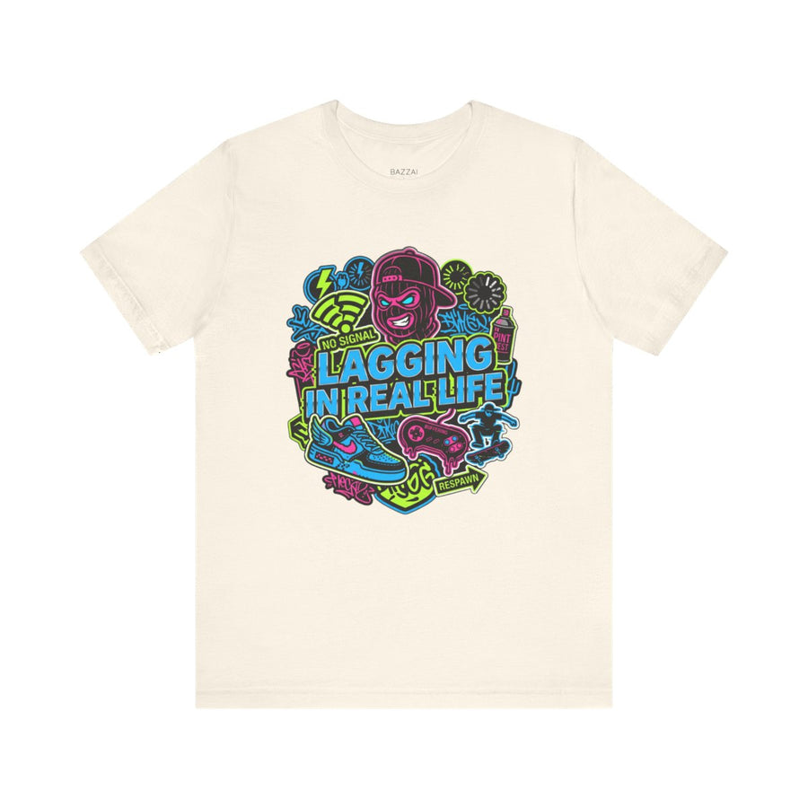 Gamer Gift T-Shirt — Lagging in Real Life