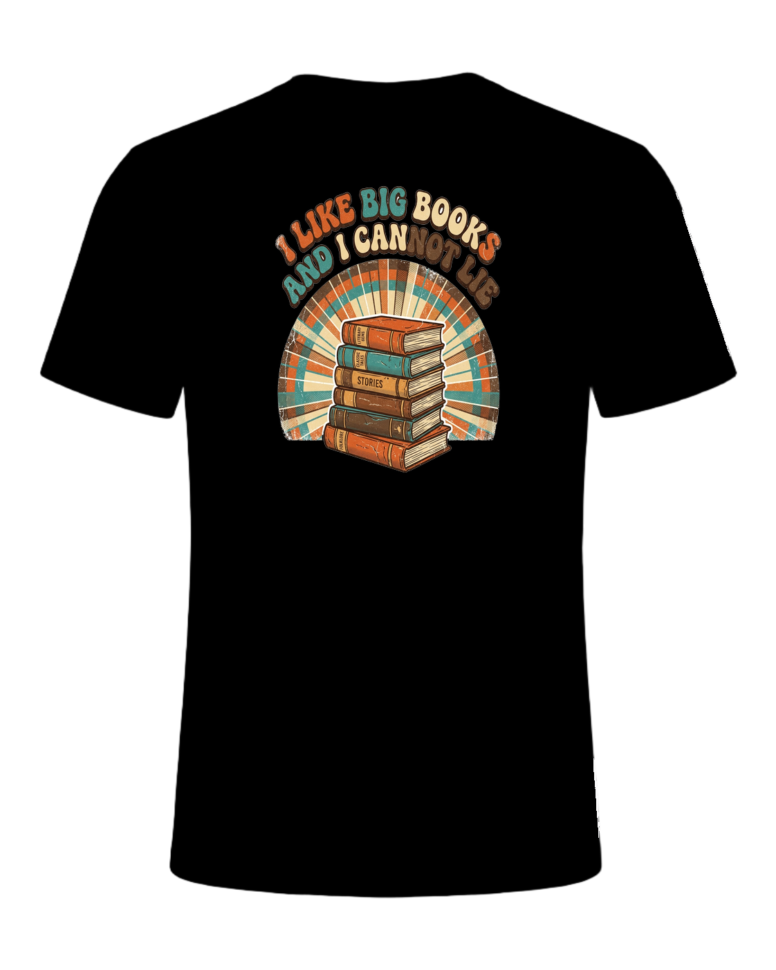 I LIKE BIG BOOKS AND I CANNOT LIE — Black