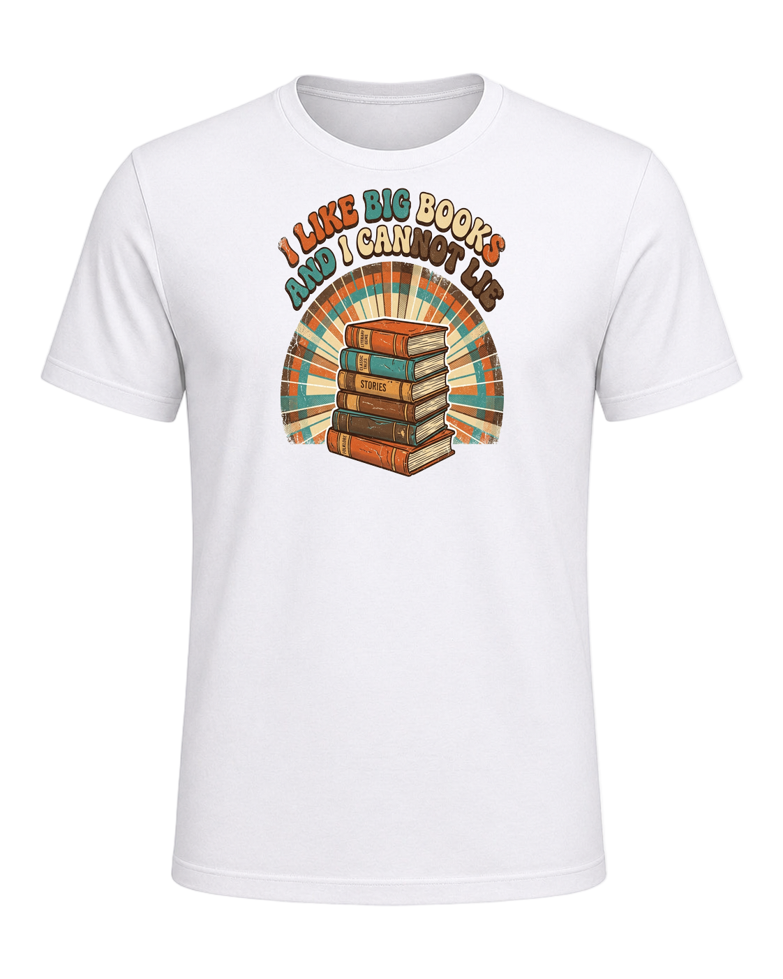 I LIKE BIG BOOKS AND I CANNOT LIE — White