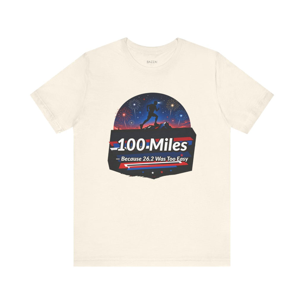 Trail Runner T-Shirt — Further Than Is Reasonable — running t-shirt design