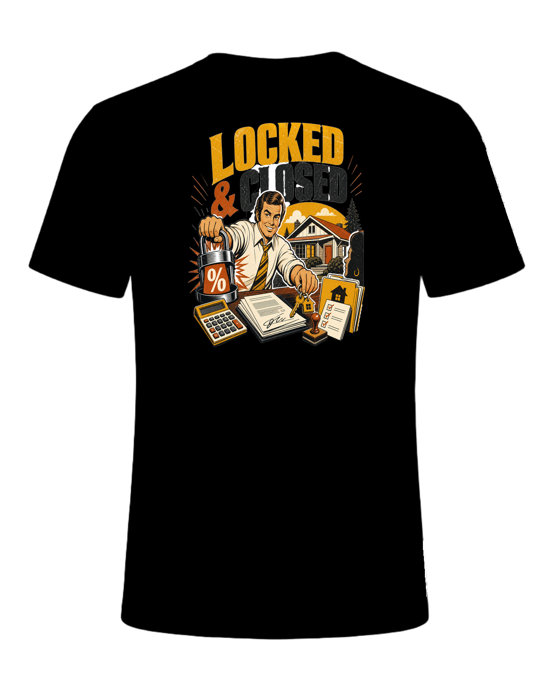 LOCKED & CLOSED — Black