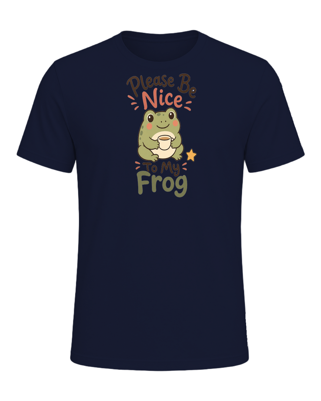 Please Be Nice To My Frog — Navy