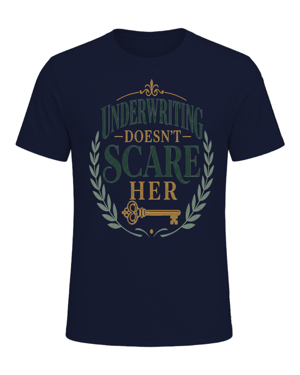 UNDERWRITING DOESN'T SCARE HER — Navy