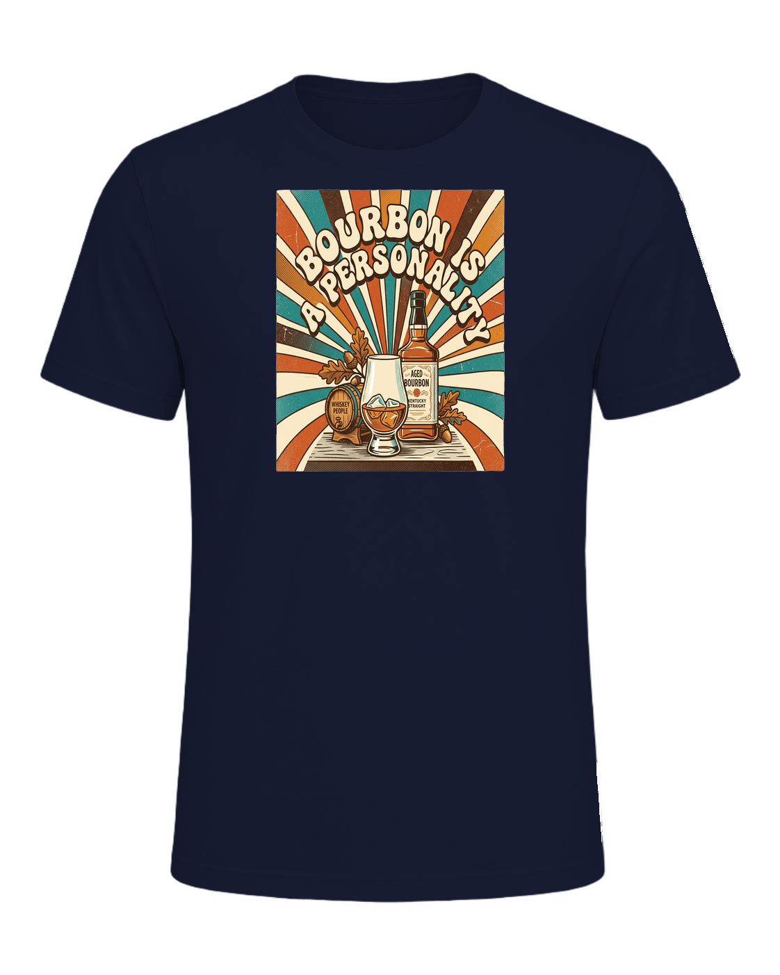BOURBON IS A PERSONALITY — Navy