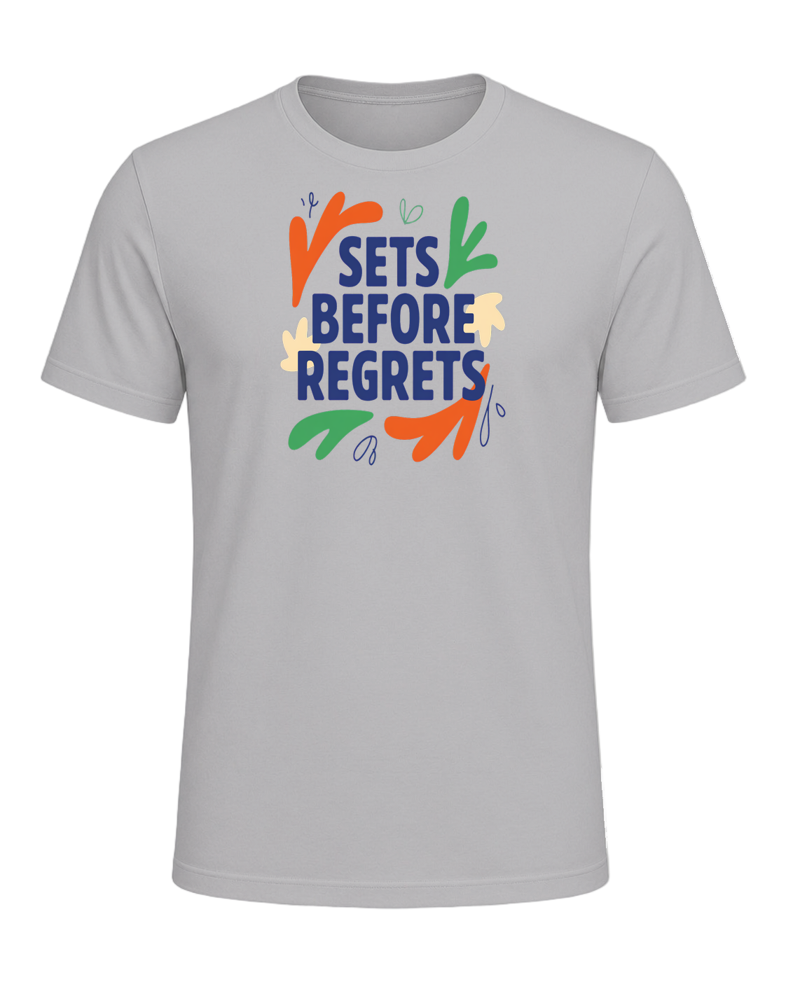 sets before regrets — Athletic Heather