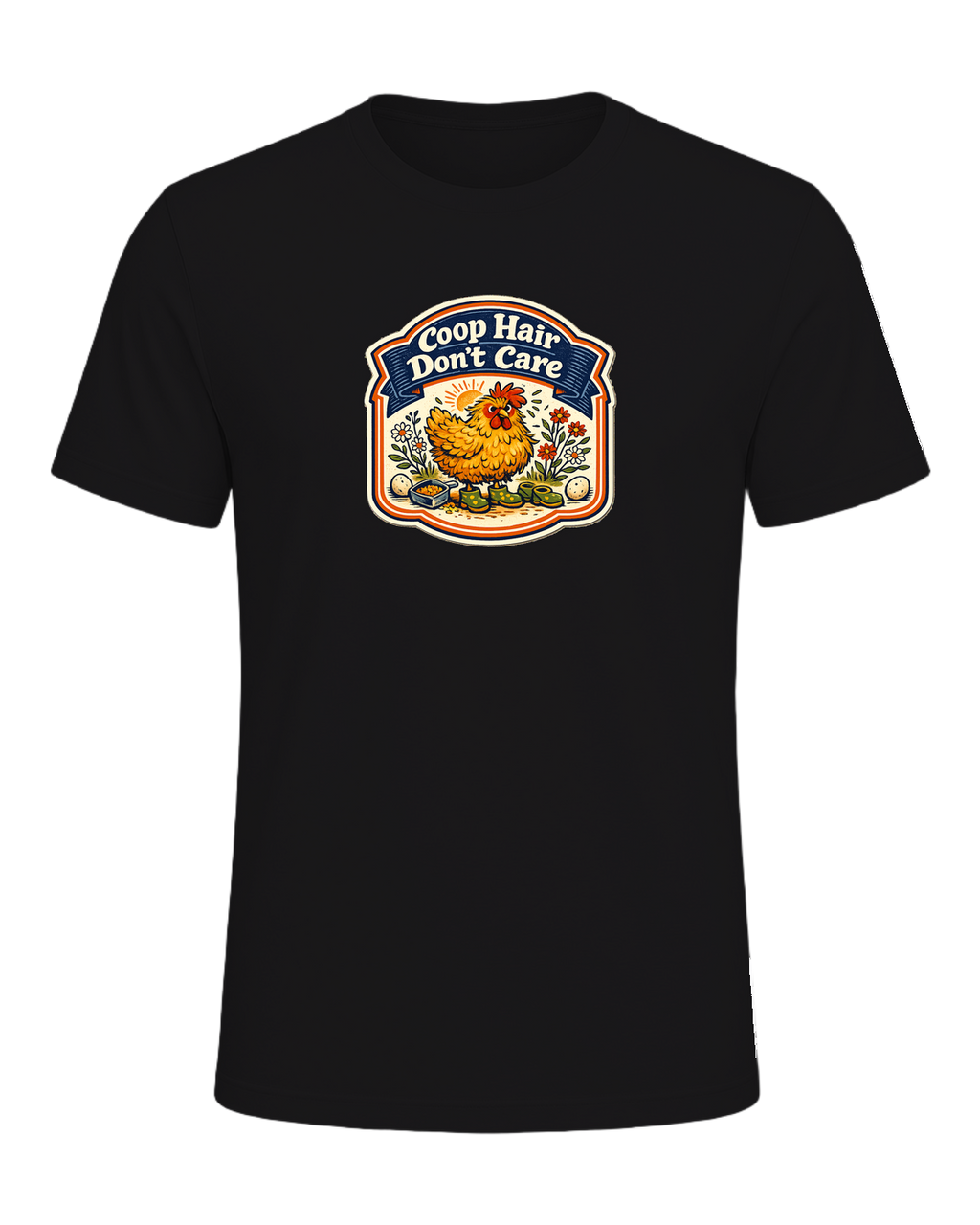 Coop Hair Don't Care Tee — Dark Grey Heather