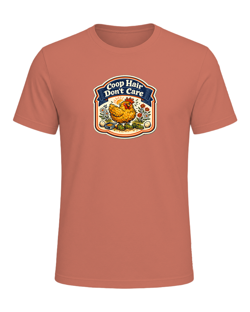 Coop Hair Don't Care Tee — Heather Clay