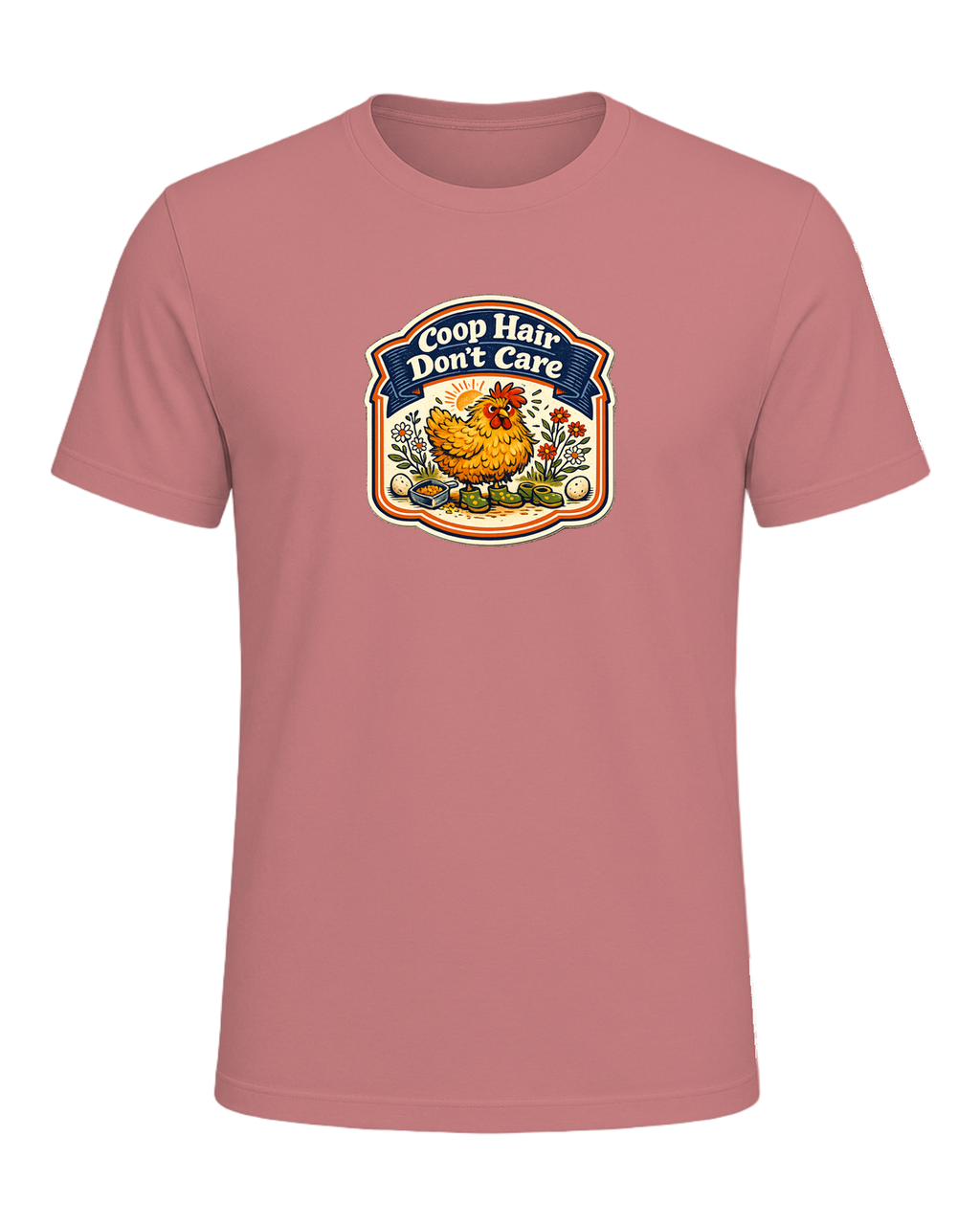 Coop Hair Don't Care Tee — Heather Mauve