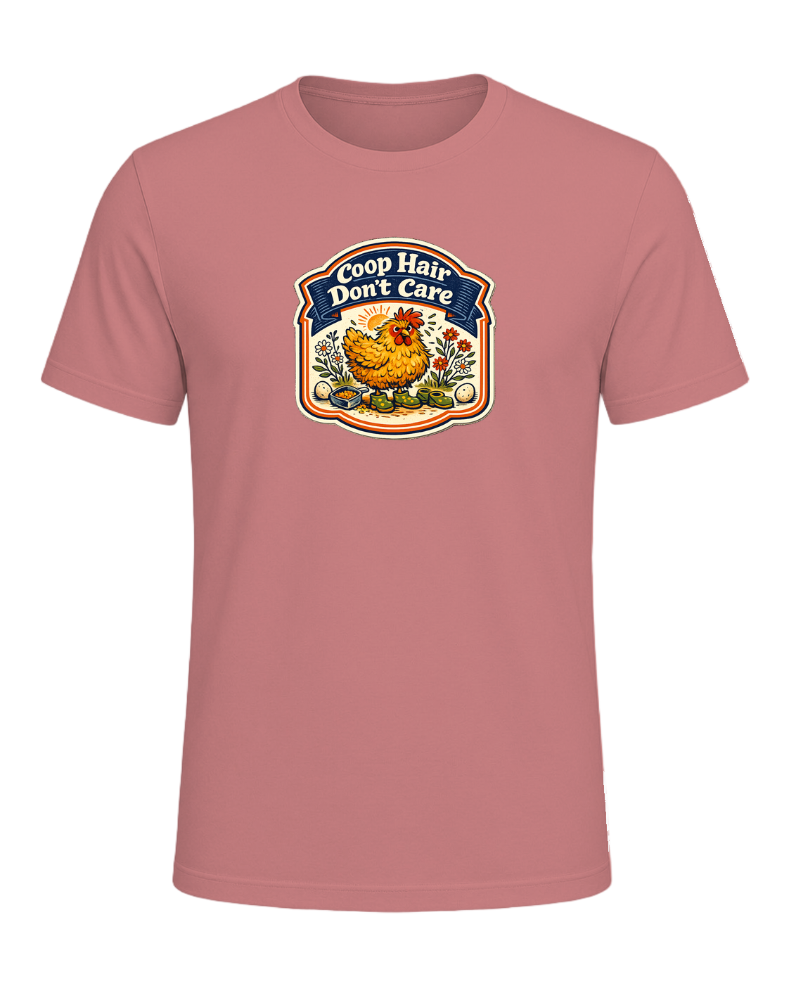Coop Hair Don't Care Tee — Heather Mauve