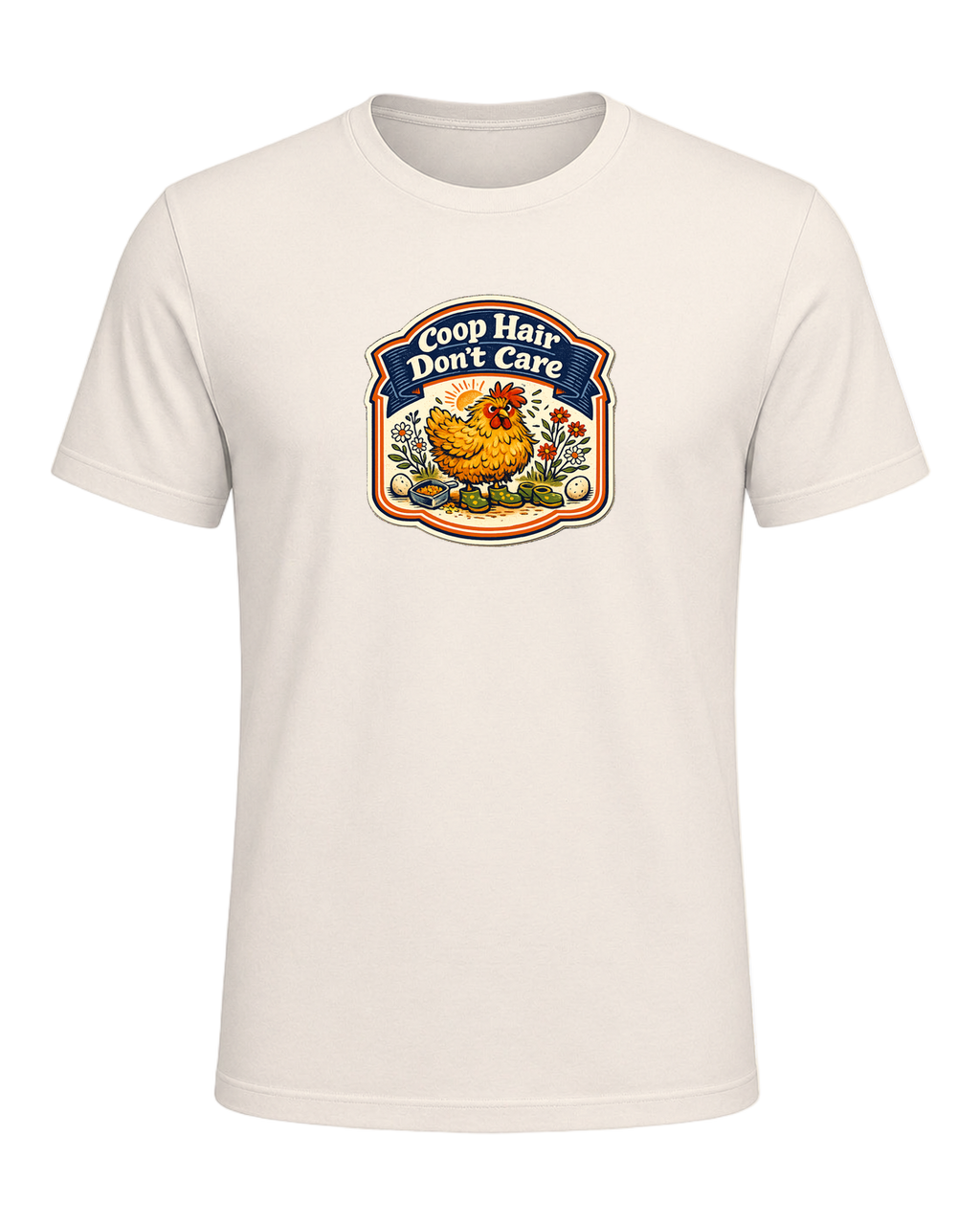 Coop Hair Don't Care Tee — Natural