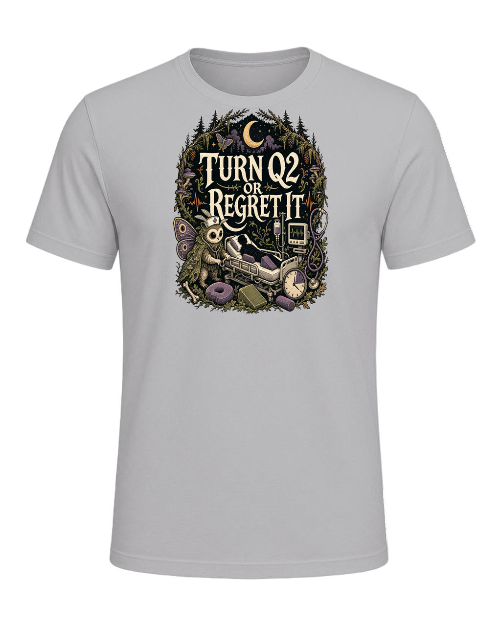 TURN Q2 OR REGRET IT — Athletic Heather