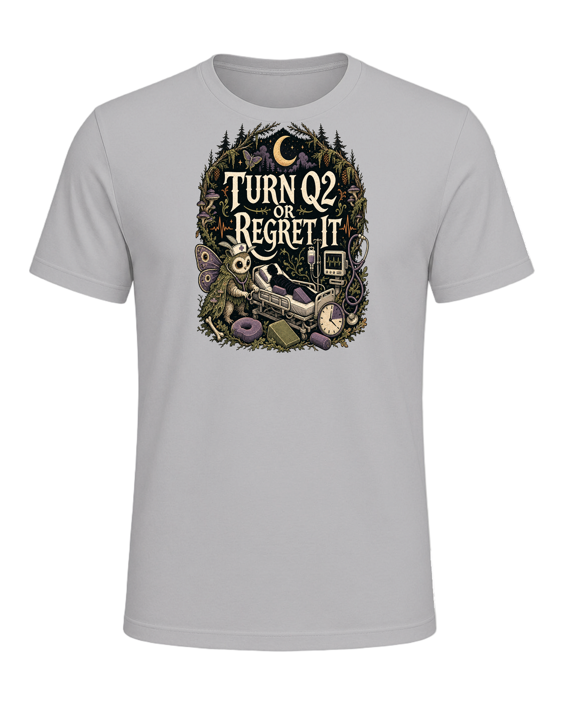 TURN Q2 OR REGRET IT — Athletic Heather