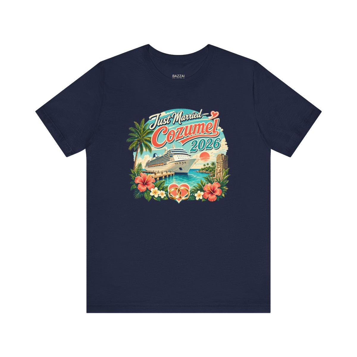 Cruise Gift T-Shirt — Eight Hours in Port — travel wanderer t-shirt design