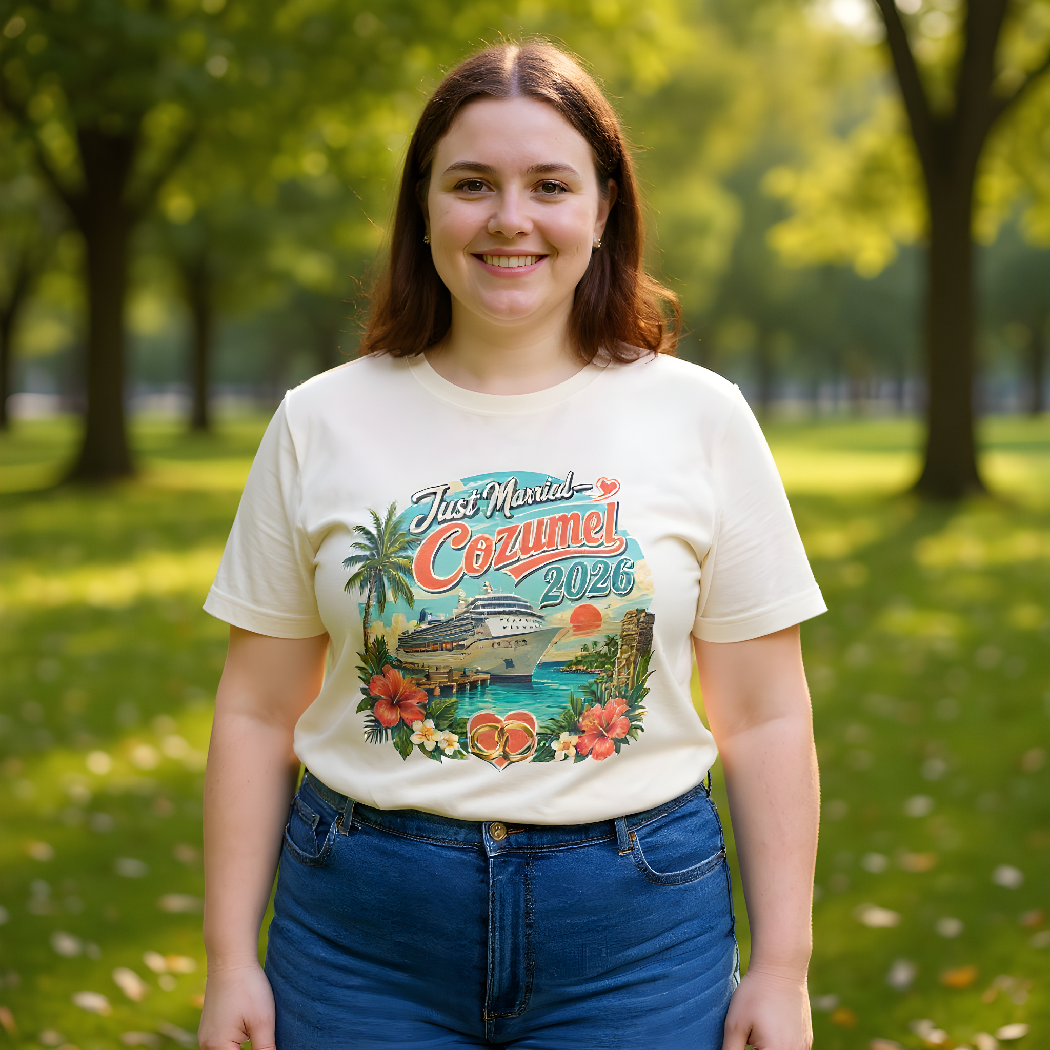 Cruise Gift T-Shirt — Eight Hours in Port — travel wanderer t-shirt design