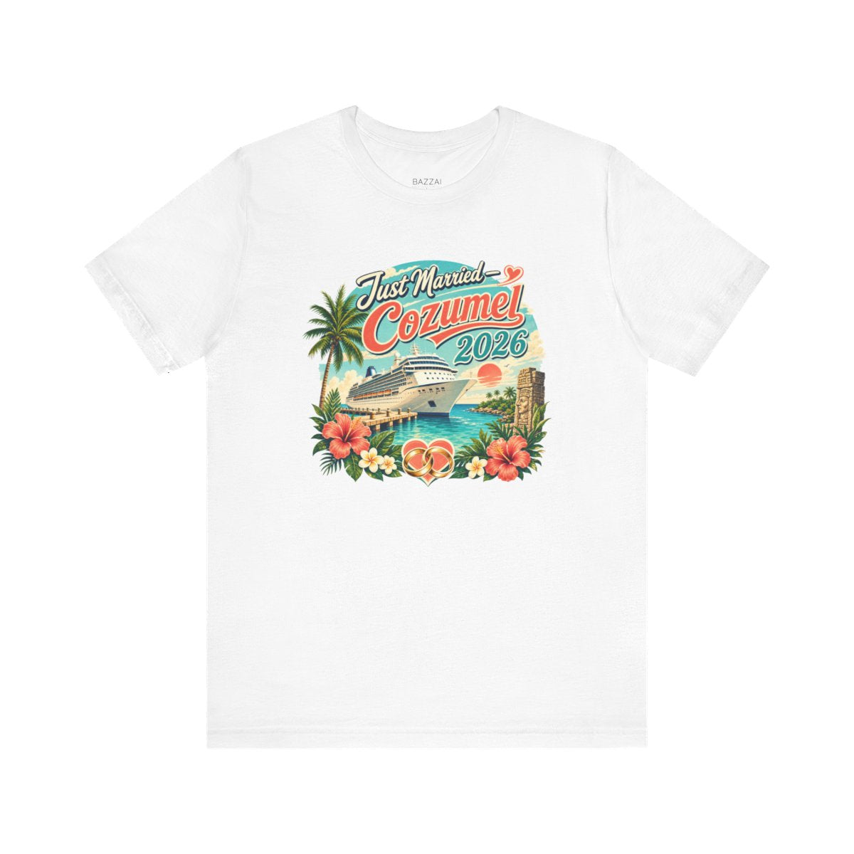Cruise Gift T-Shirt — Eight Hours in Port — travel wanderer t-shirt design