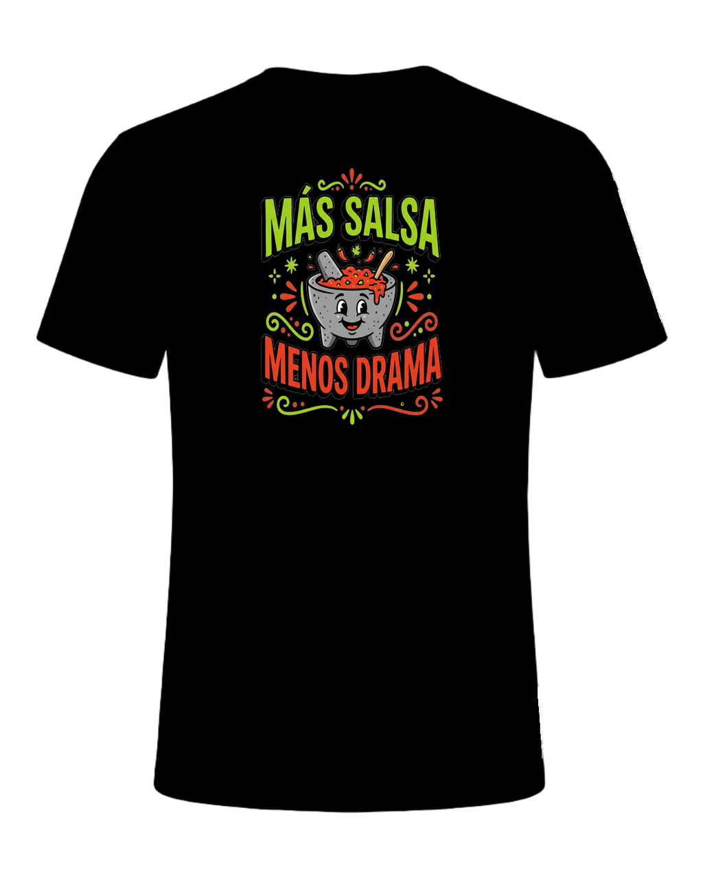 Más Salsa Menos Drama — Black
