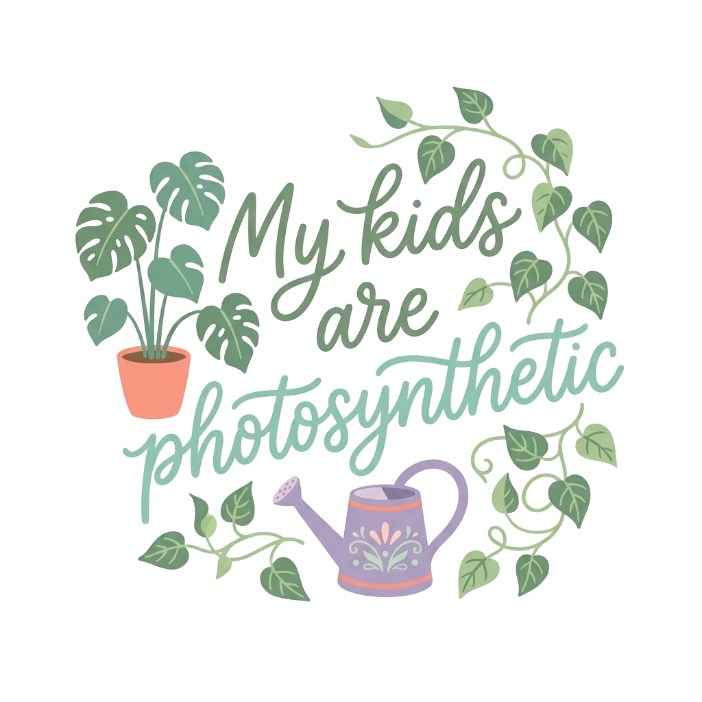 My kids are photosynthetic