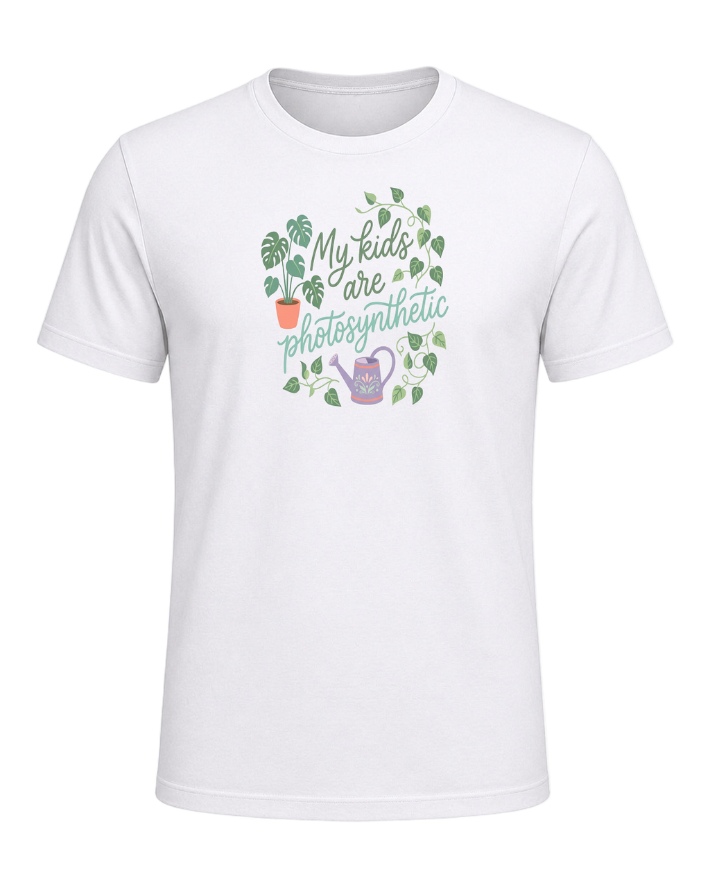 My kids are photosynthetic — White