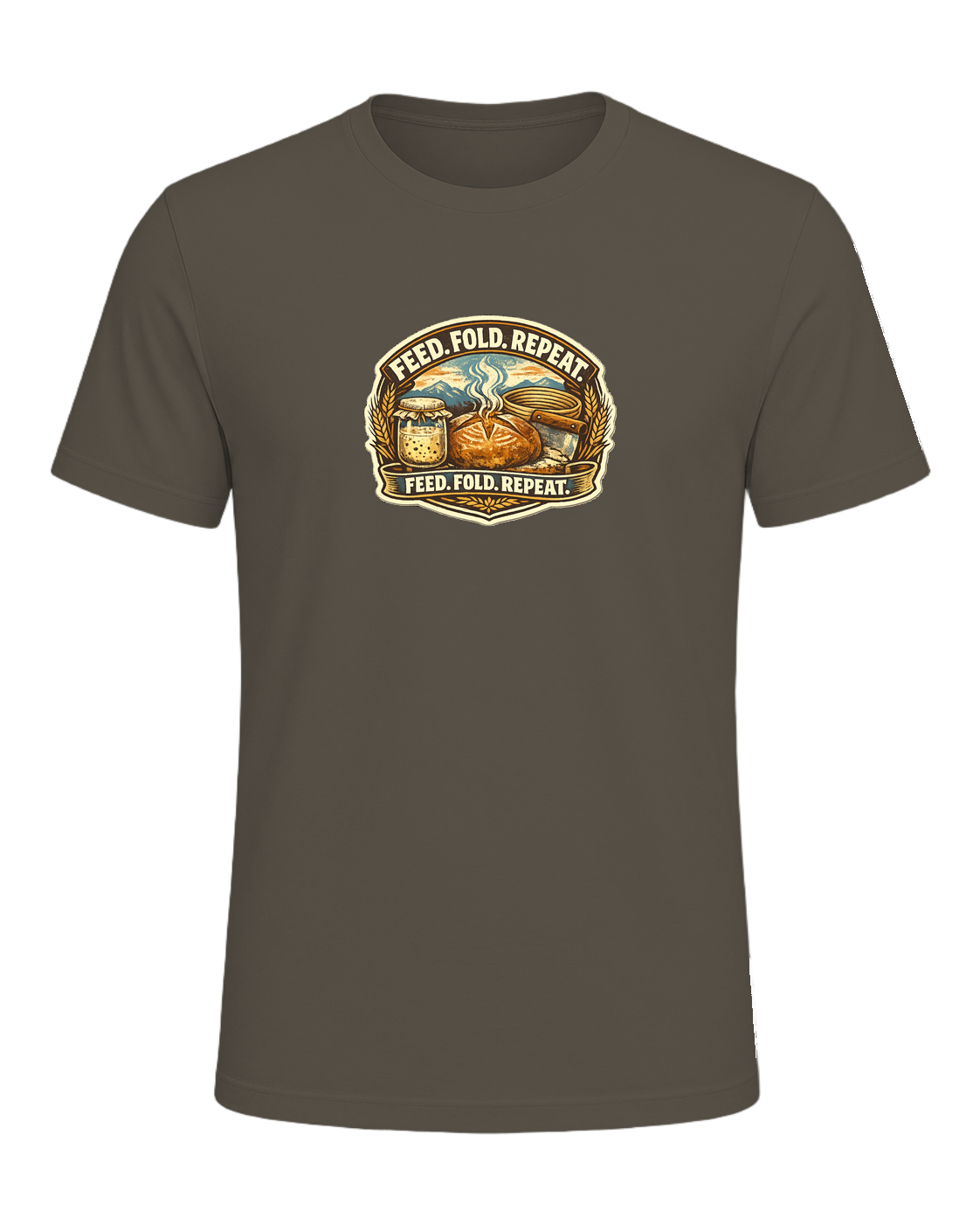 Feed. Fold. Repeat. Tee — Army