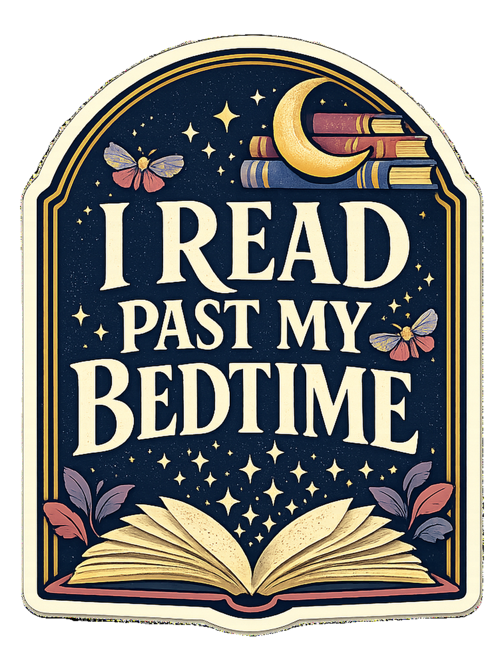 I Read Past My Bedtime Tee
