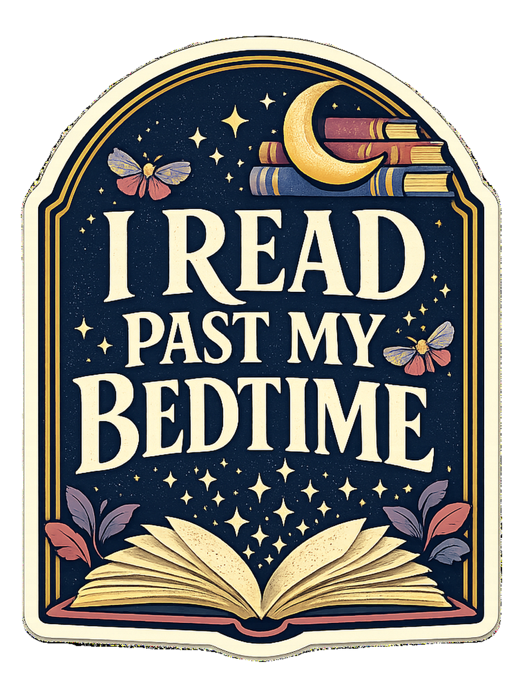 I Read Past My Bedtime Tee