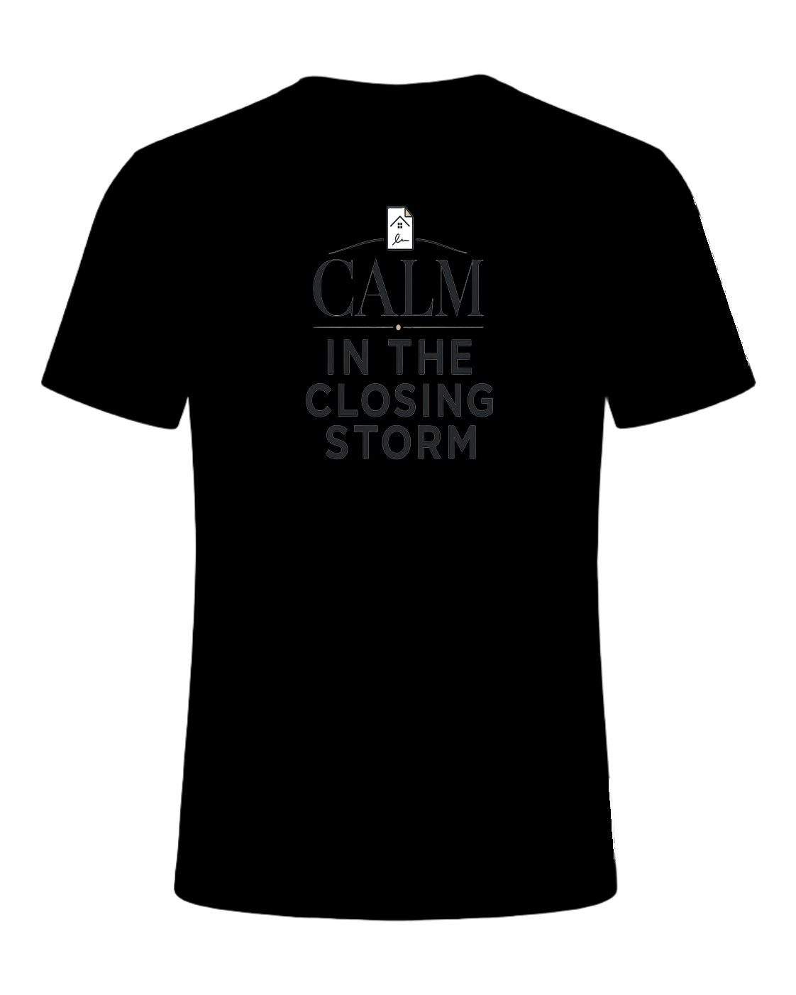CALM IN THE CLOSING STORM — Black