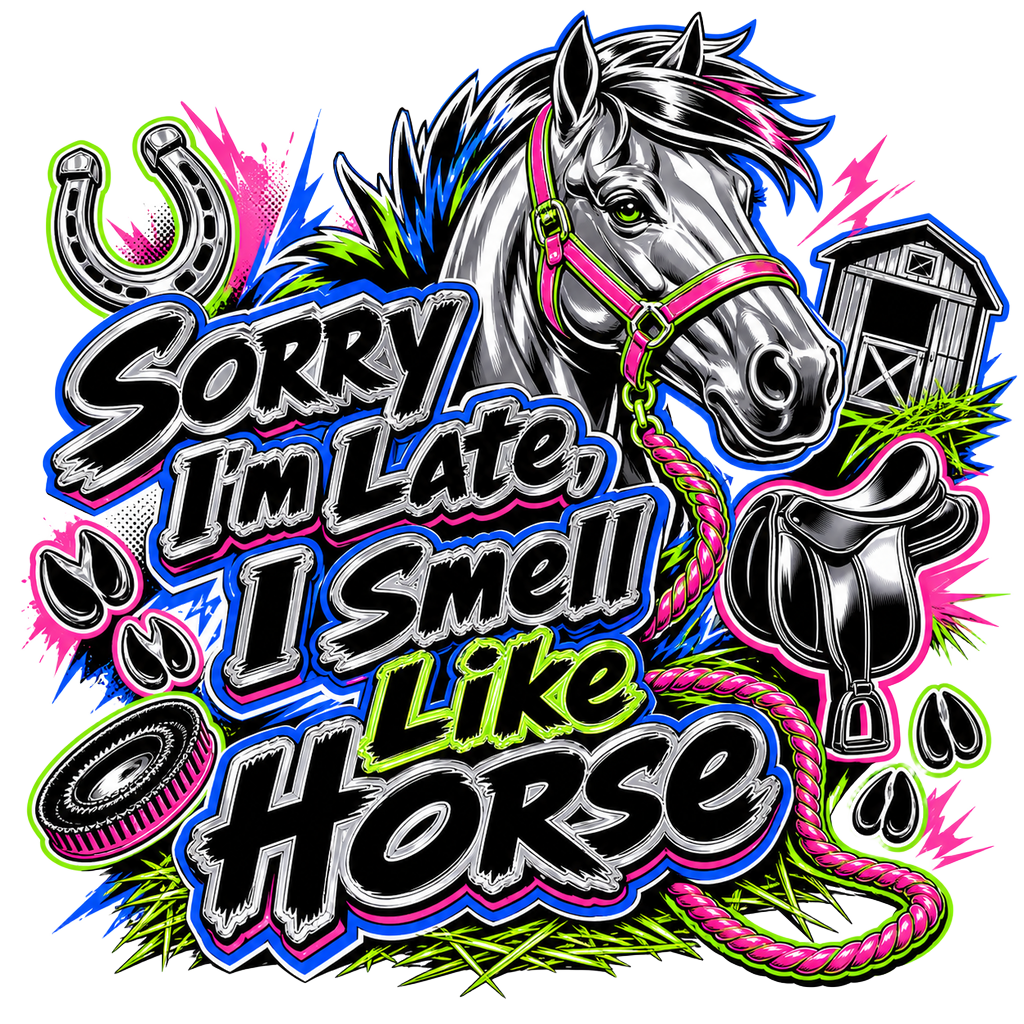 Sorry I'm Late, I Smell Like Horse
