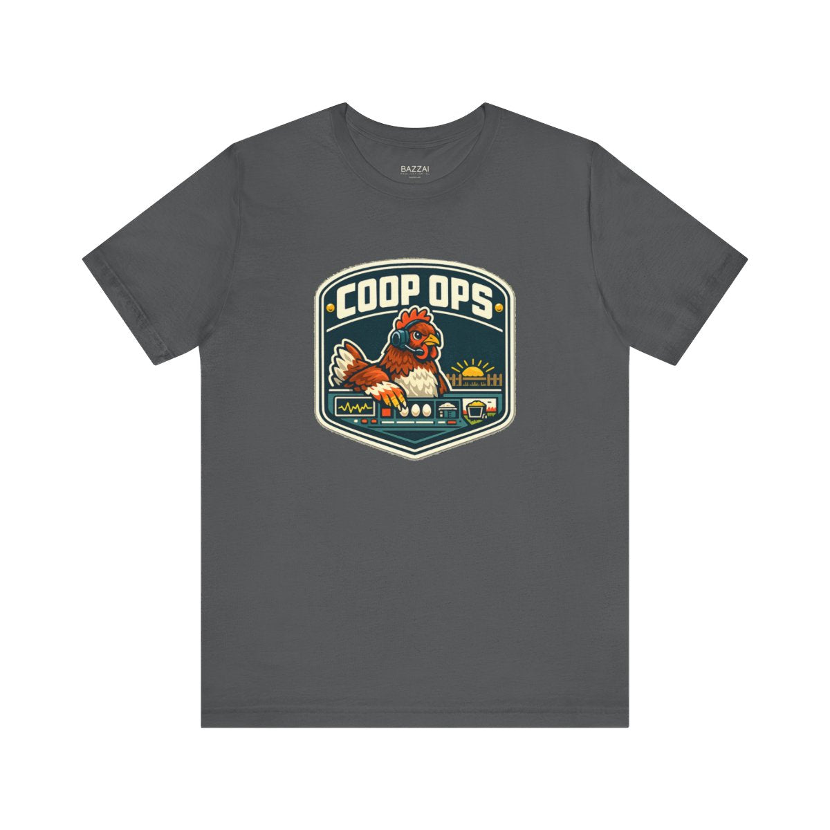Backyard Chicken T-Shirt — Coop Ops — backyard chicken t-shirt design