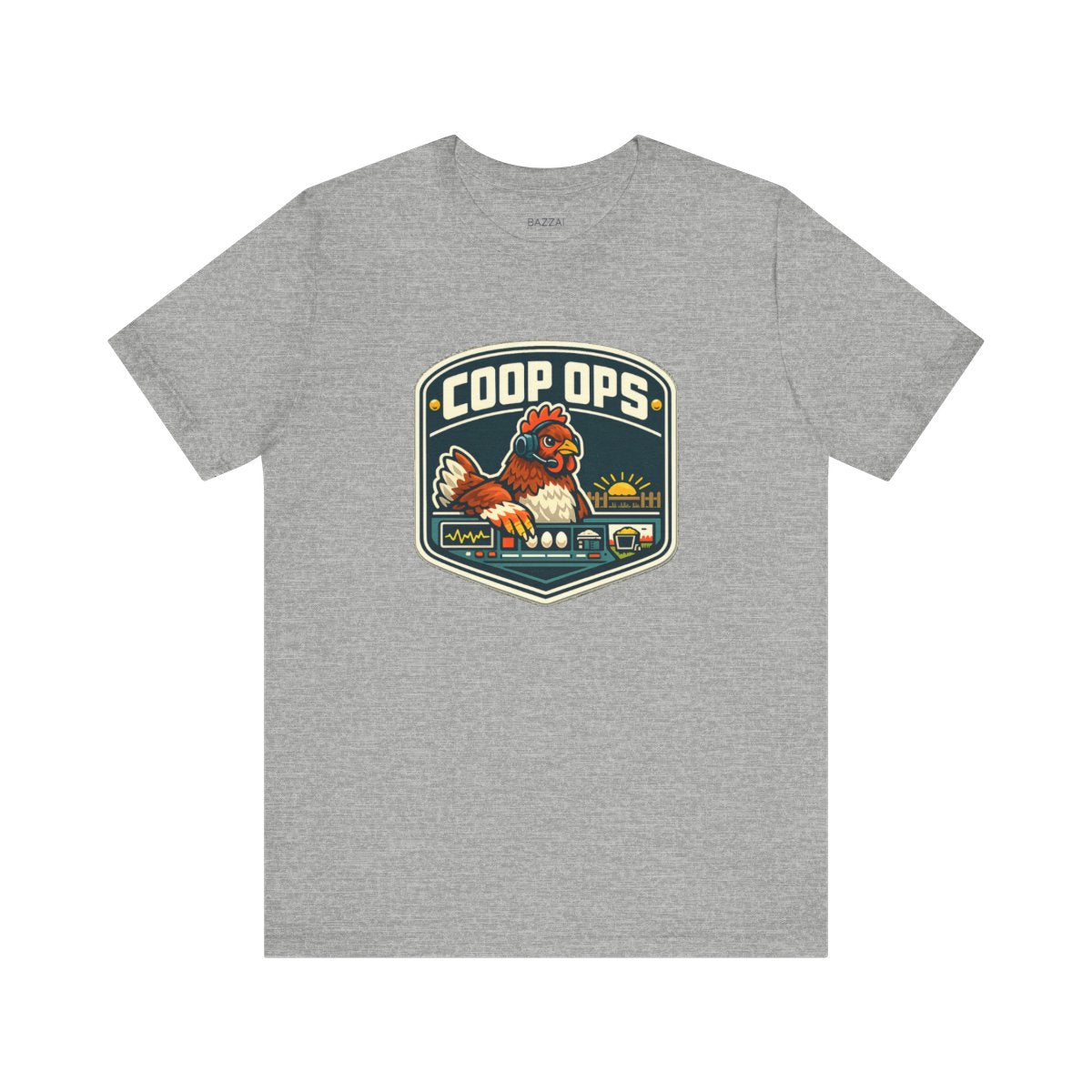 Backyard Chicken T-Shirt — Coop Ops — backyard chicken t-shirt design