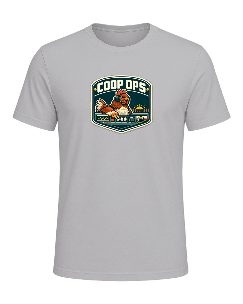 Coop Ops Tee — Athletic Heather