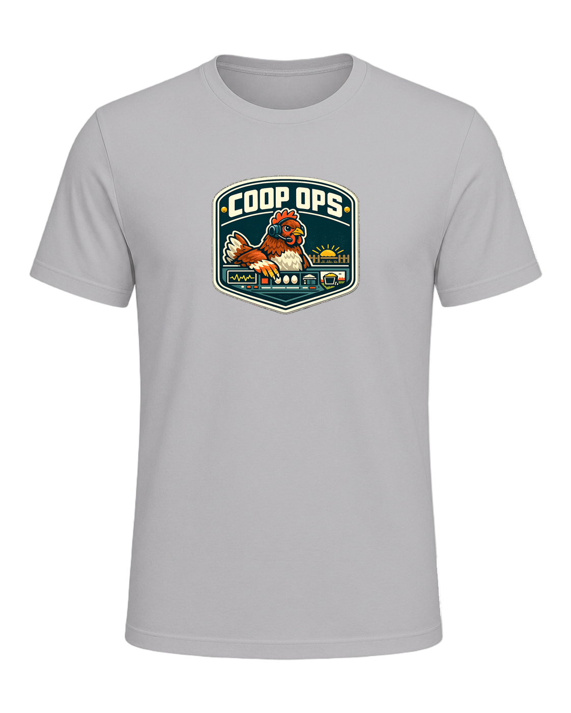 Coop Ops Tee — Athletic Heather