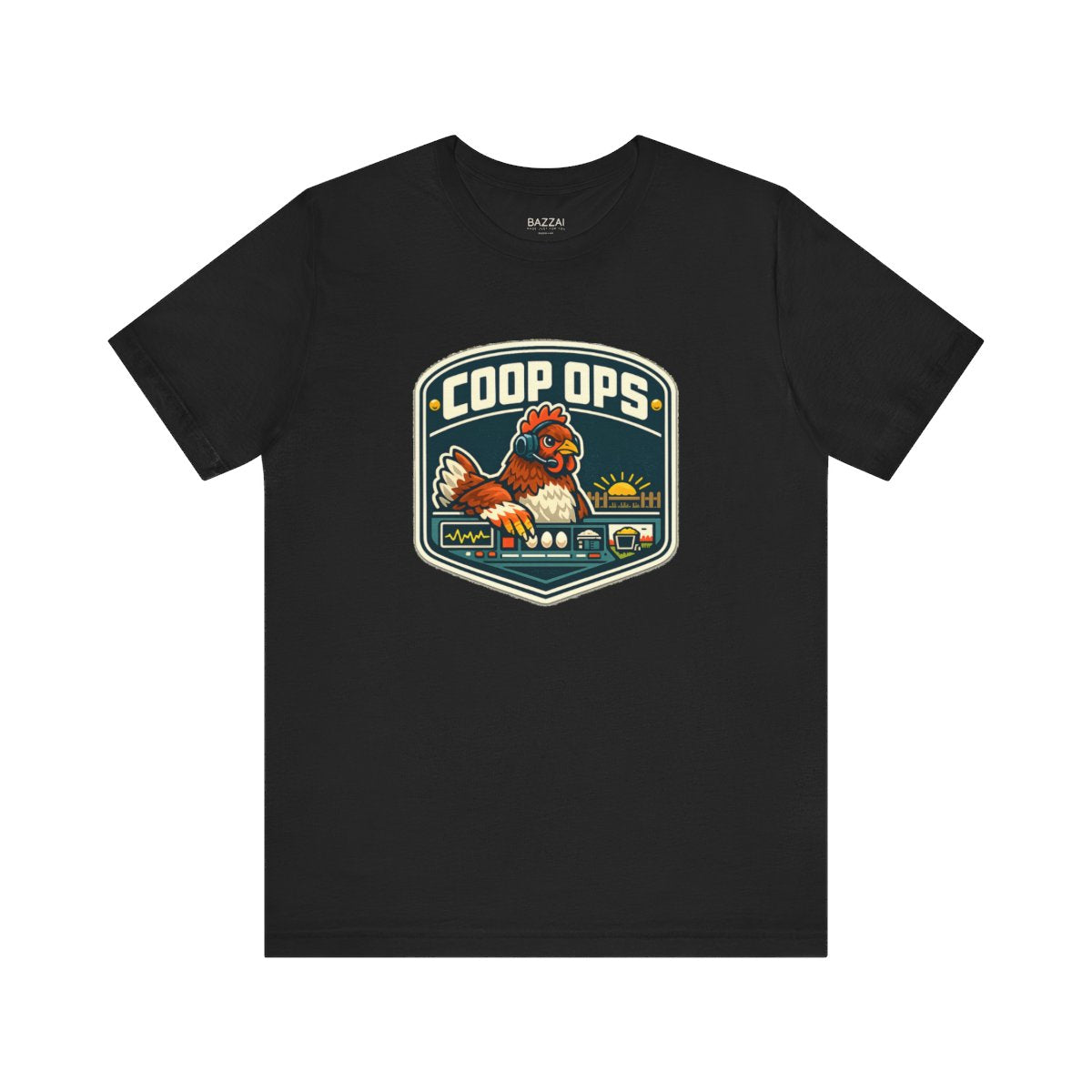 Backyard Chicken T-Shirt — Coop Ops — backyard chicken t-shirt design