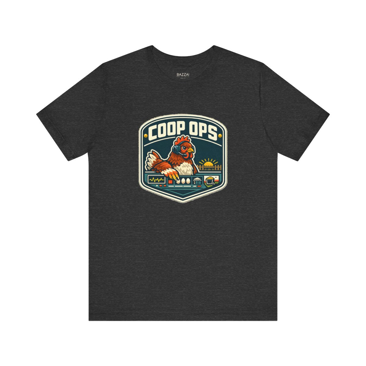 Backyard Chicken T-Shirt — Coop Ops — backyard chicken t-shirt design