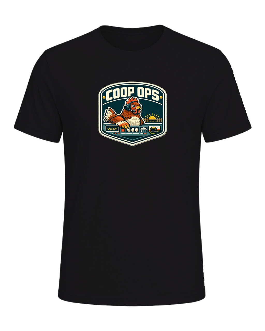 Coop Ops Tee — Dark Grey Heather