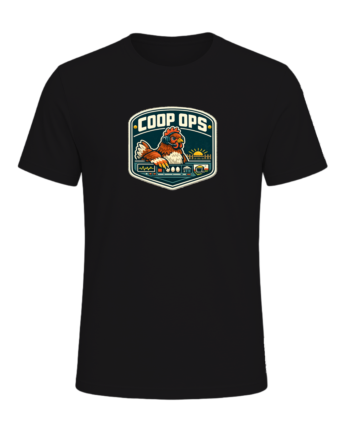 Coop Ops Tee — Dark Grey Heather