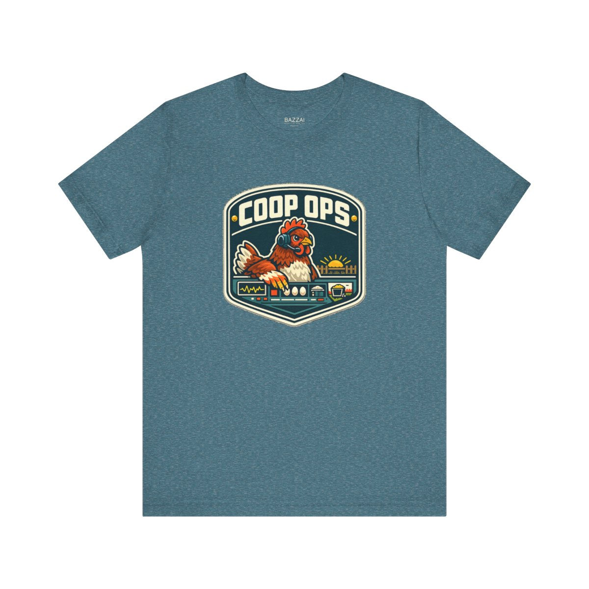 Backyard Chicken T-Shirt — Coop Ops — backyard chicken t-shirt design