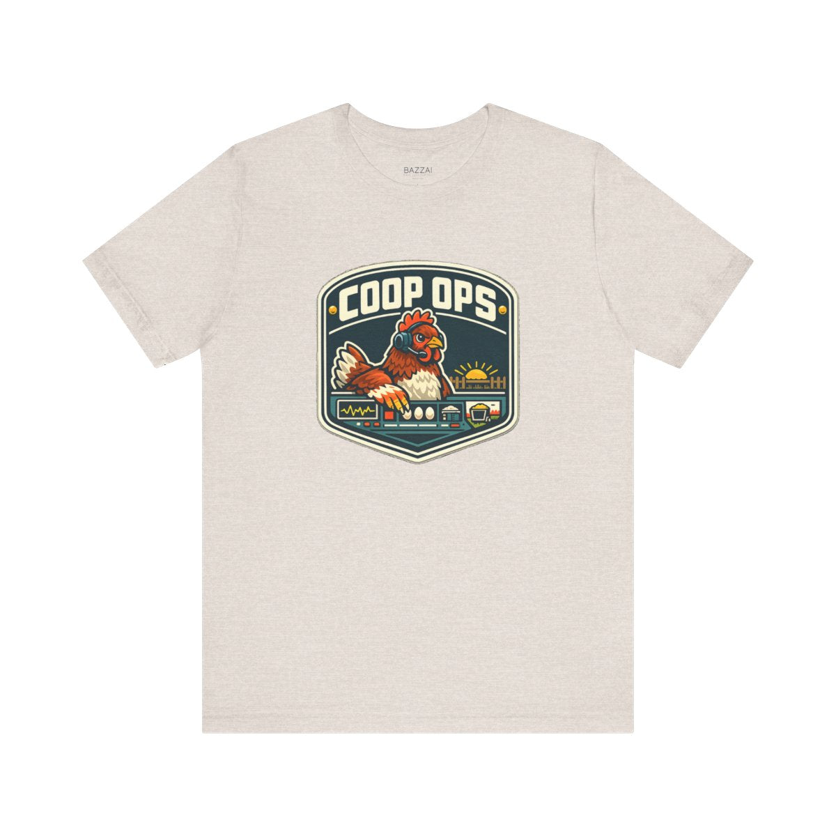 Backyard Chicken T-Shirt — Coop Ops — backyard chicken t-shirt design