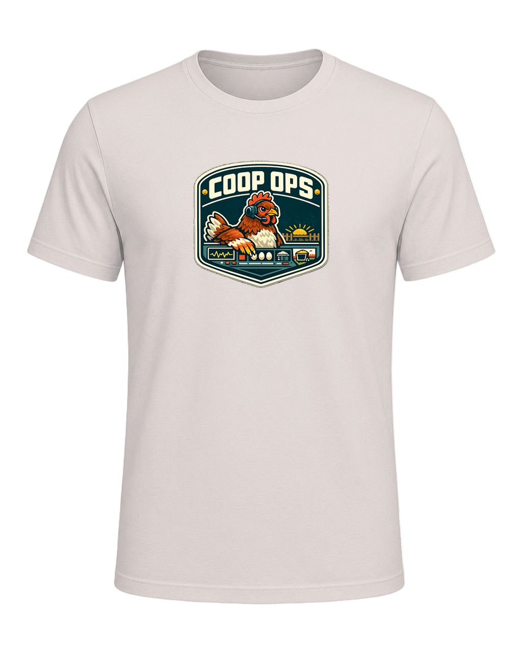 Coop Ops Tee — Heather Dust
