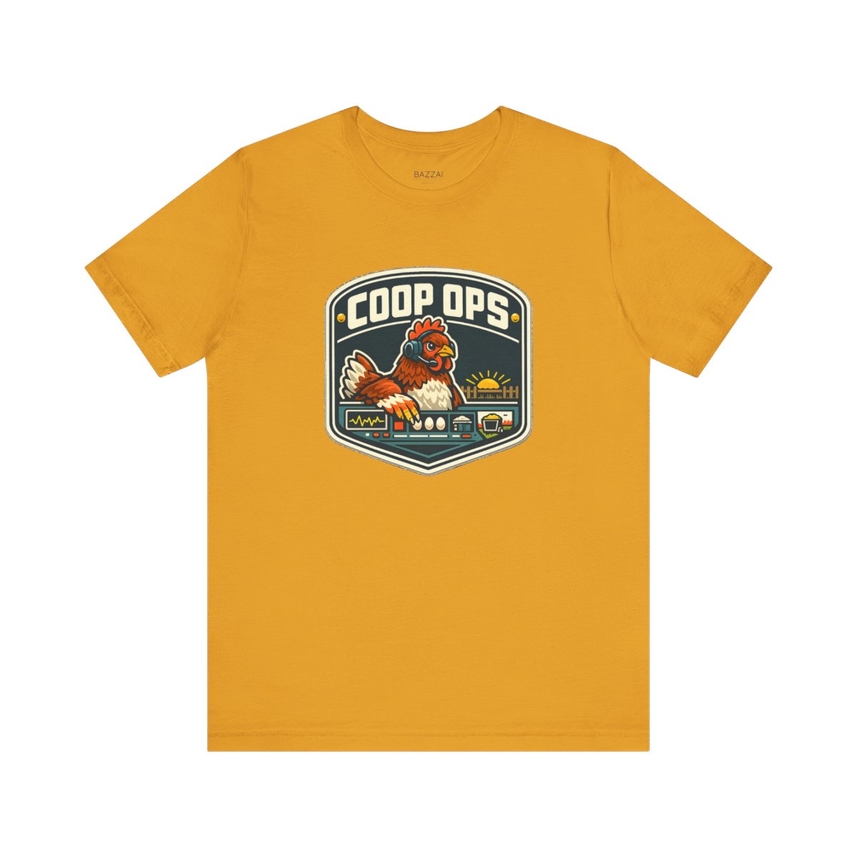 Backyard Chicken T-Shirt — Coop Ops — backyard chicken t-shirt design