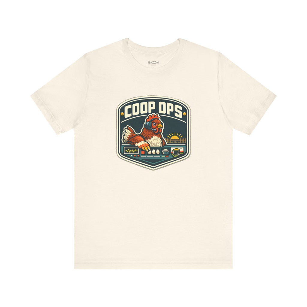 Backyard Chicken T-Shirt — Coop Ops — backyard chicken t-shirt design