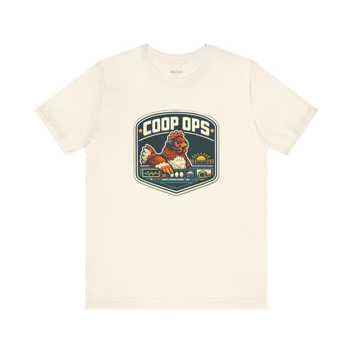 Backyard Chicken T-Shirt — Coop Ops — backyard chicken t-shirt design