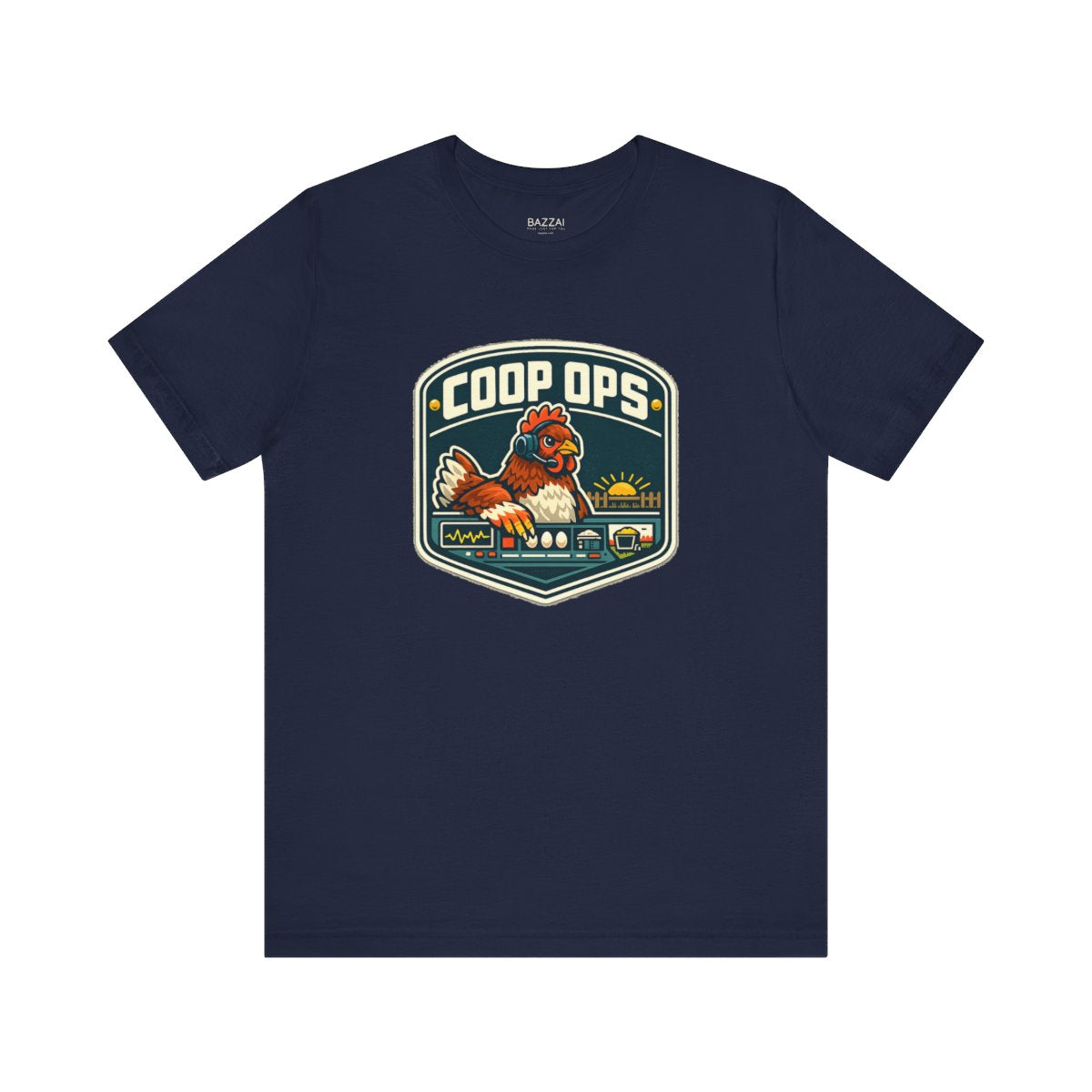 Backyard Chicken T-Shirt — Coop Ops — backyard chicken t-shirt design