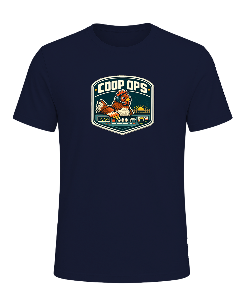 Coop Ops Tee — Navy
