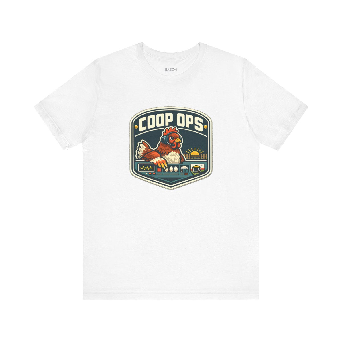 Backyard Chicken T-Shirt — Coop Ops — backyard chicken t-shirt design